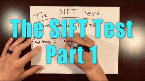 is the sift test hard|how difficult is the sift.